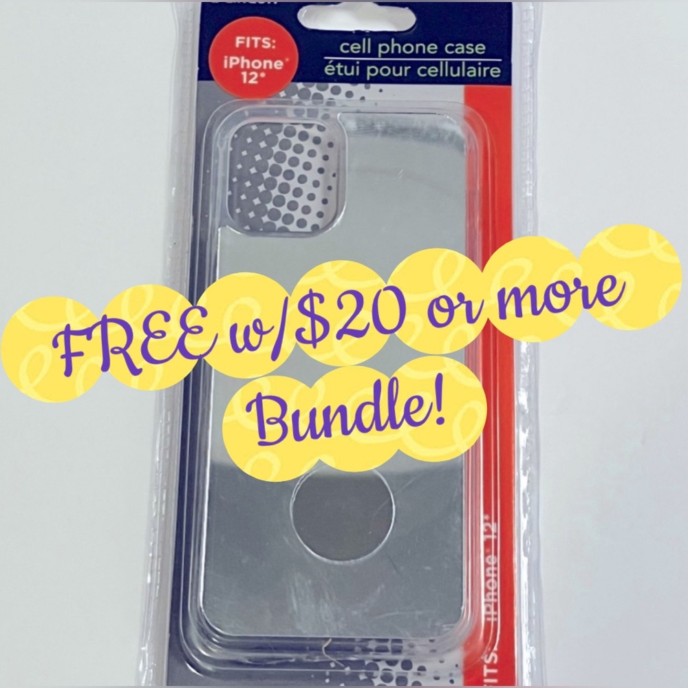 FREE w/$20 or more Bundle. e-CIRCUIT Mirror Phone Case for iPhone 12